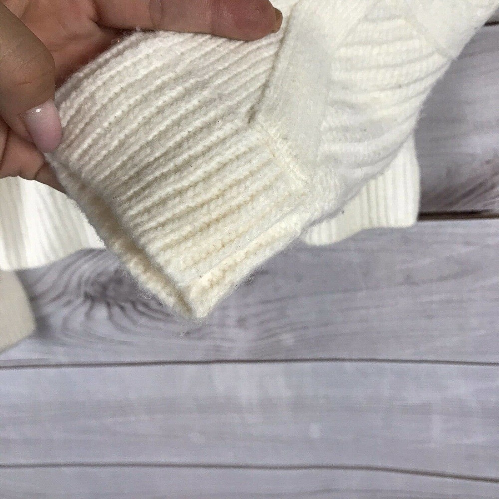 Elizabeth and James Turtleneck Sweater Cable - Picture 6 of 11